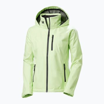Дамско яке за ветроходство Helly Hansen Crew Hooded 2.0 washed lime