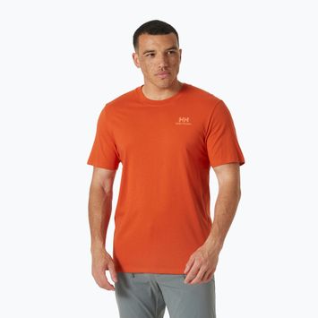 Мъжка тениска Helly Hansen Nord Graphic patrol orange
