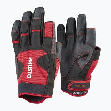 Musto Performance Дълъг пръст 2.0 истински червени ръкавици за ветроходство