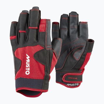 Musto Performance Short Finger 2.0 истински червени ръкавици за ветроходство