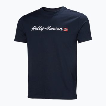 Мъжка тениска Helly Hansen Core Graphic T 2.0 navy