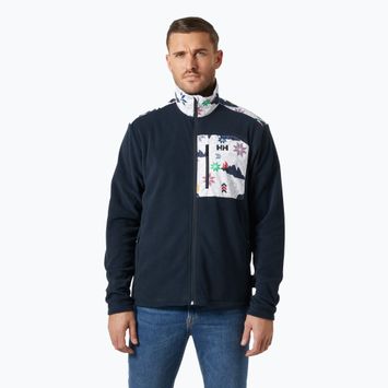 Мъжки Helly Hansen Daybreaker Block суитшърт navy cortina aop