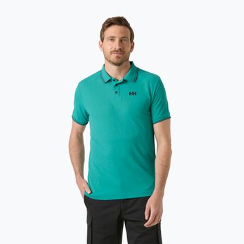 Мъжка поло тениска Helly Hansen Kos Polo dark mint