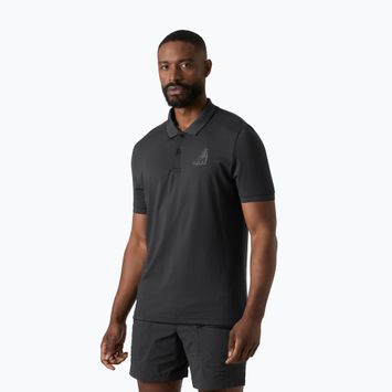 Мъжка поло тениска Helly Hansen Hp Figari Polo ebony