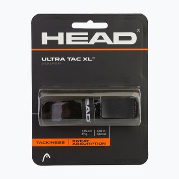HEAD Squash SQ UltraTac Xl Squash Wrap Black 282100