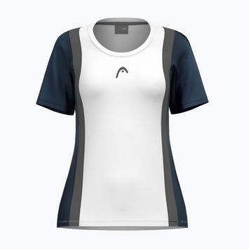 Дамска тениска за тенис HEAD Club 25 Tech W navy/white
