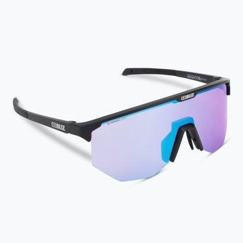 Очила за колоездене Bliz Hero Nano Optics Nordic Light S2 матово черно/светла бегония/виолетово синьо мулти