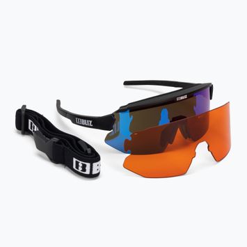Bliz Breeze Small S3+S2 матови черни / кафяви сини мулти / оранжеви 52212-13 очила за колоездене