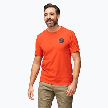 Мъжка тениска Fjällräven Walk With Nature flame orange