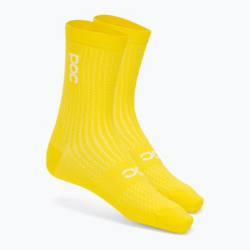 Детски чорапи за колоездене POC Essential Road aventurine yellow