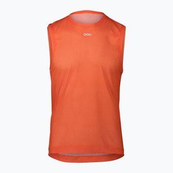 Мъжки потник за колоездене POC Air Indoor Vest zink orange