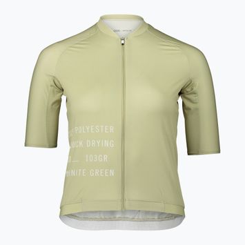 Дамска колоездачна тениска POC Pristine Print prehnite green
