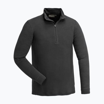 Мъжки термален суитшърт Pinewood Abisko Merino Base Layer Half Zip smoke black