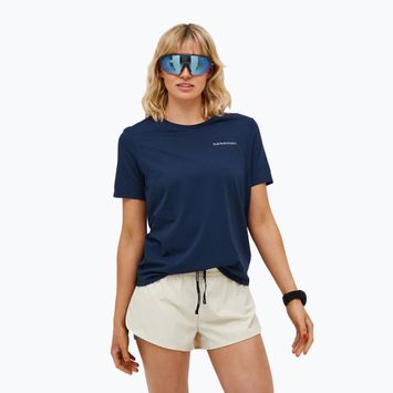 Peak Performance дамска тениска Explore logo blue shadow