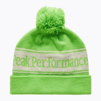 Зимна шапка Peak Performance Pow stand out green