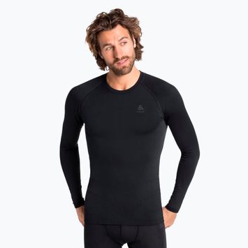 Мъжки Thermoactive Longsleeve ODLO Performance Warm Bl Top Crew Neck black keystyle