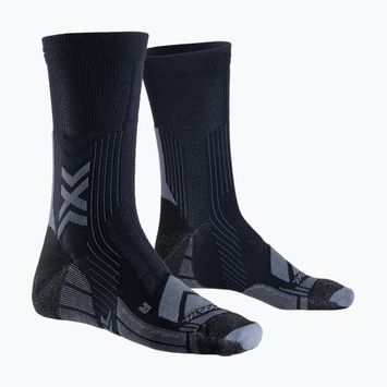 X-Socks Hike Expert Silver Crew чорапи за трекинг черни/въглени