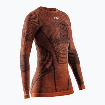 Дамска термо блуза с дълъг ръкав X-Bionic Symbio Merino Shirt clay