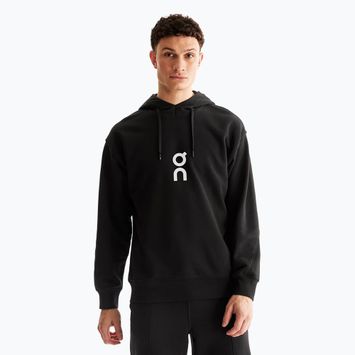 Мъжка блуза On Running Club Hoodie black