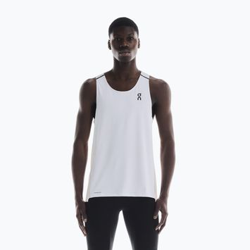 Мъжка тениска за бягане On Performance Tank white/silver