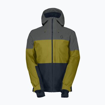 Мъжко скиорско яке SCOTT Ultimate Dryo 10 shadow grey/meadow green
