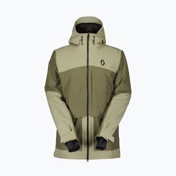 Мъжко скиорско яке SCOTT Ultimate Dryo Ripstop dust grey/douglas green