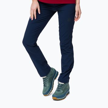 Дамски панталони за трекинг MAMMUT Runbold navy blue