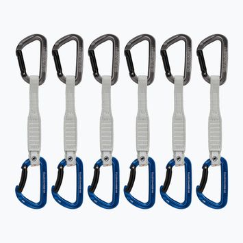 Комплект експреси за катерене Mammut Workhorse Keylock 6 бр. сив/син