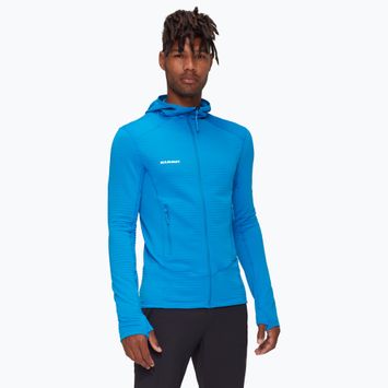 Мъжки потник за трекинг Taiss Light ML с качулка Glacier Blue