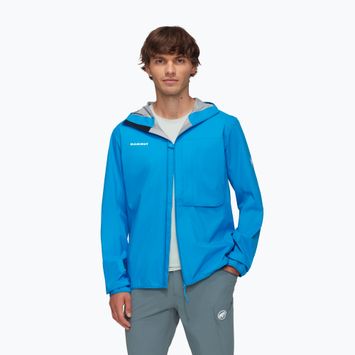 Mammut Ducan Light HS Мъжко дъждобран с качулка ледниково синьо