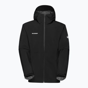 Мъжко дъждобранно яке Mammut Linard Light HS с качулка черно
