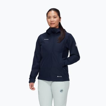 Mammut Treeline Light HS Морско дъждобранно яке с качулка за жени
