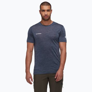 Mammut Tree Wool FL мъжка тениска за трекинг marine melange