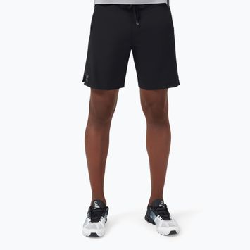 Мъжки къси панталони за бягане On Running Hybrid black