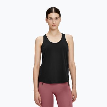 Дамска тениска за бягане On Running Focus Top black