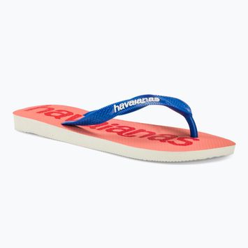 Джапанки Havaianas Top Logomania 2 white