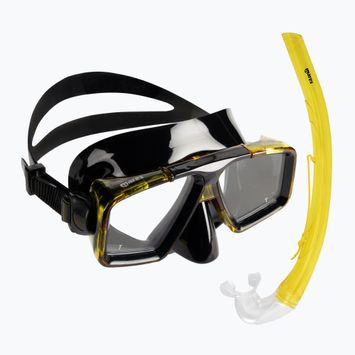 Mares Starfish '12 комплект за гмуркане маска + шнорхел черен/жълт 411740