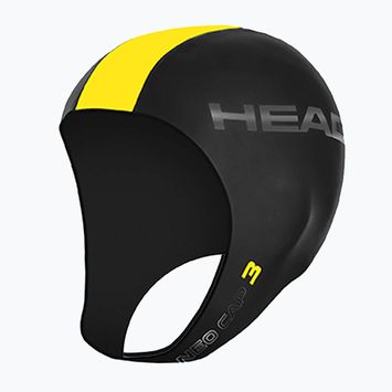 Шапка за плуване HEAD Neo 3 черна/жълта