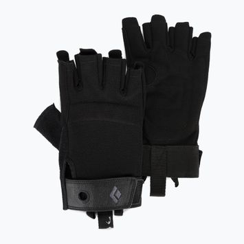 Black Diamond Crag ръкавици за катерене с половин пръст черни BD8018640002XS