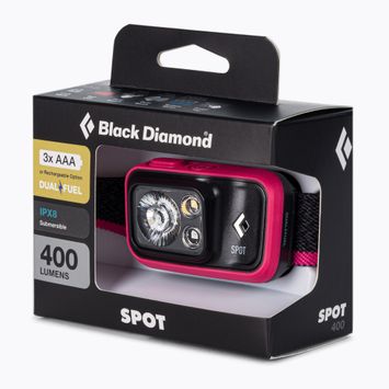 Челно фенерче Black Diamond Spot 400 розово BD6206726015ALL1