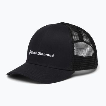 Black Diamond Bd Trucker бейзболна шапка black/black/bd wordmark