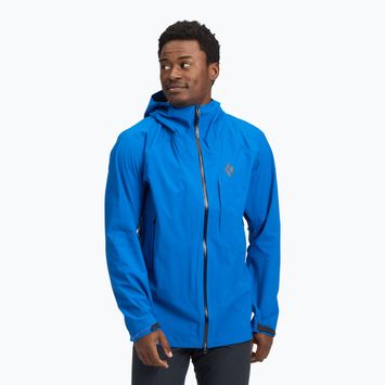 Мъжко дъждобранно яке Black Diamond Highline Stretch Shell drifter blue