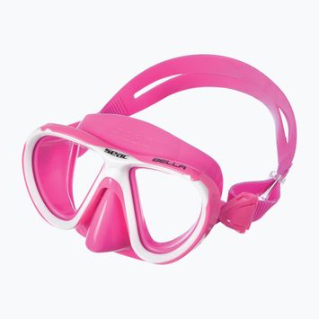 Детска маска за гмуркане SEAC Bella pink