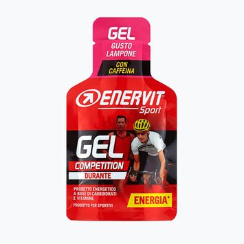 Enervit енергиен гел 25 ml малина с кофеин