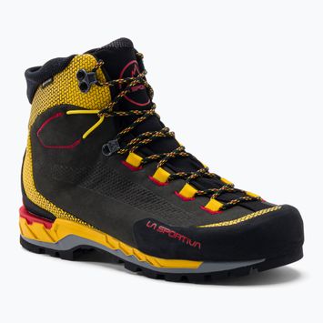 Мъжки планински обувки La Sportiva Trango Tech Leather GTX black/yellow