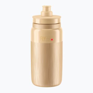 Elite FLY Tex 550 ml бутилка за колоездене бежова