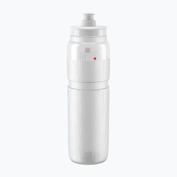 Велосипедна бутилка Elite FLY Tex 950 ml clear/grey logo