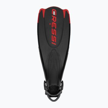 Плавници за гмуркане с шнорхел Cressi Maui Fins black/red