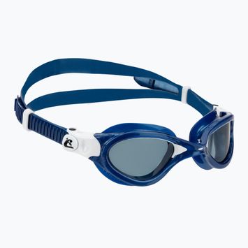 Очила за плуване Cressi Flash blue metal/white smoked