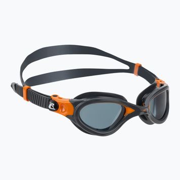 Очила за плуване Cressi Flash grey/orange smoked